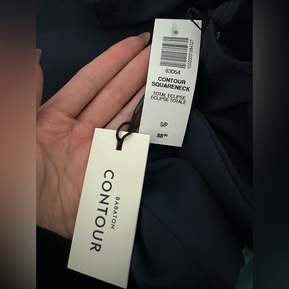 Aritzia Babaton Contour Squareneck Midi Dress in Total Eclipse, size Small - Picture 7 of 7